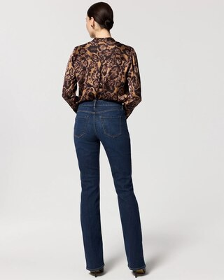 Mid-Rise Bootcut Jeans click to view larger image.