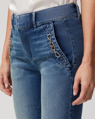 High-Rise Everyday Soft Horsebit Slim Ankle Jeans