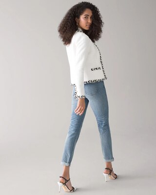 Soft Tweed Nautical Jacket