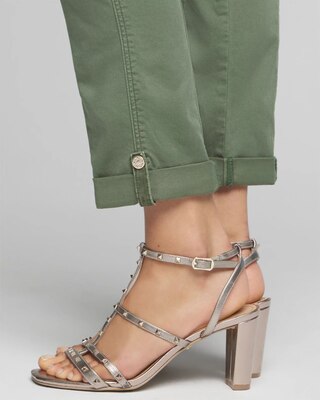 Mid-Rise Pret-A-Pedi Straight Crop Pants click to view larger image.
