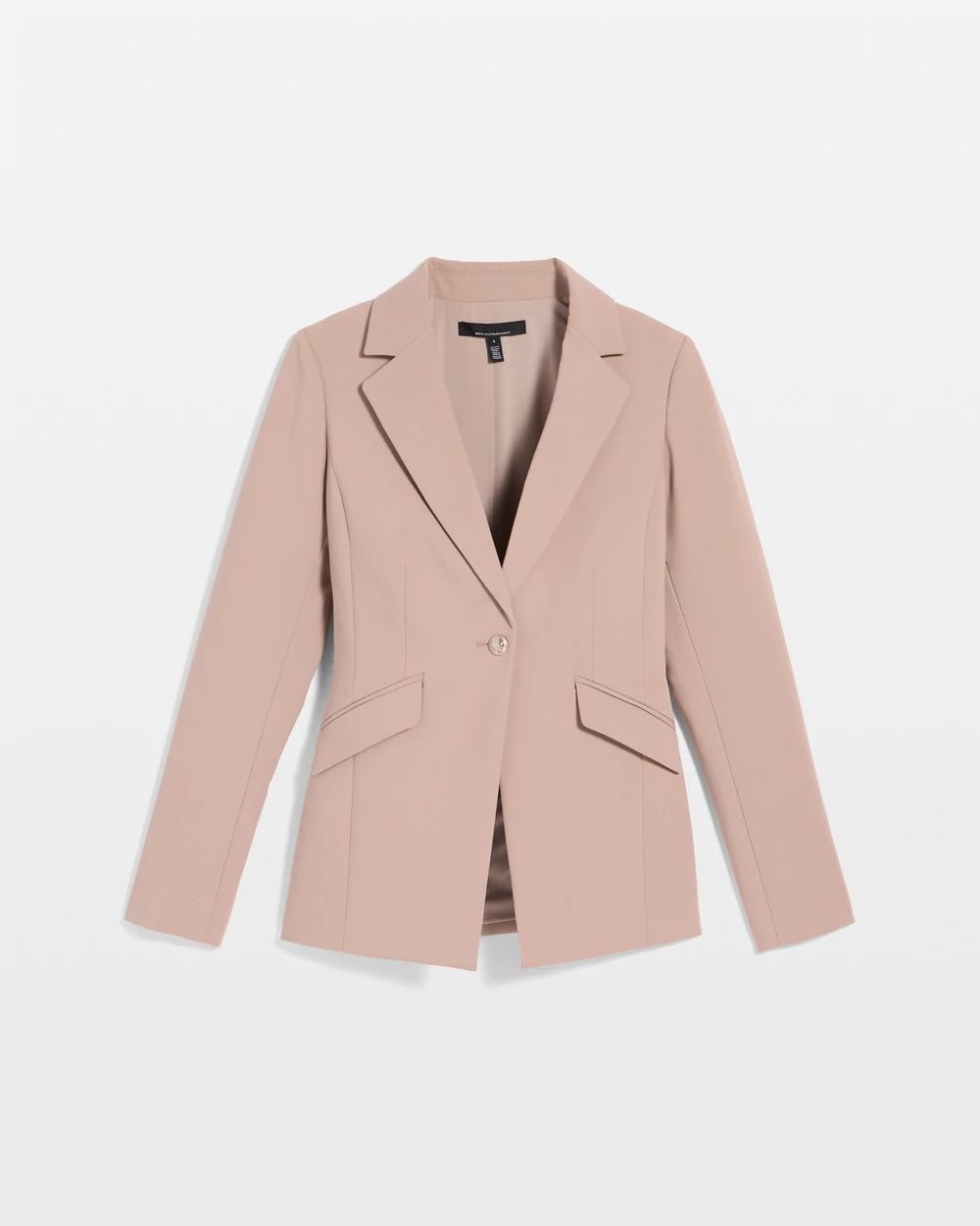 WHBM® Luxe Stretch One-Button Blazer click to view larger image.