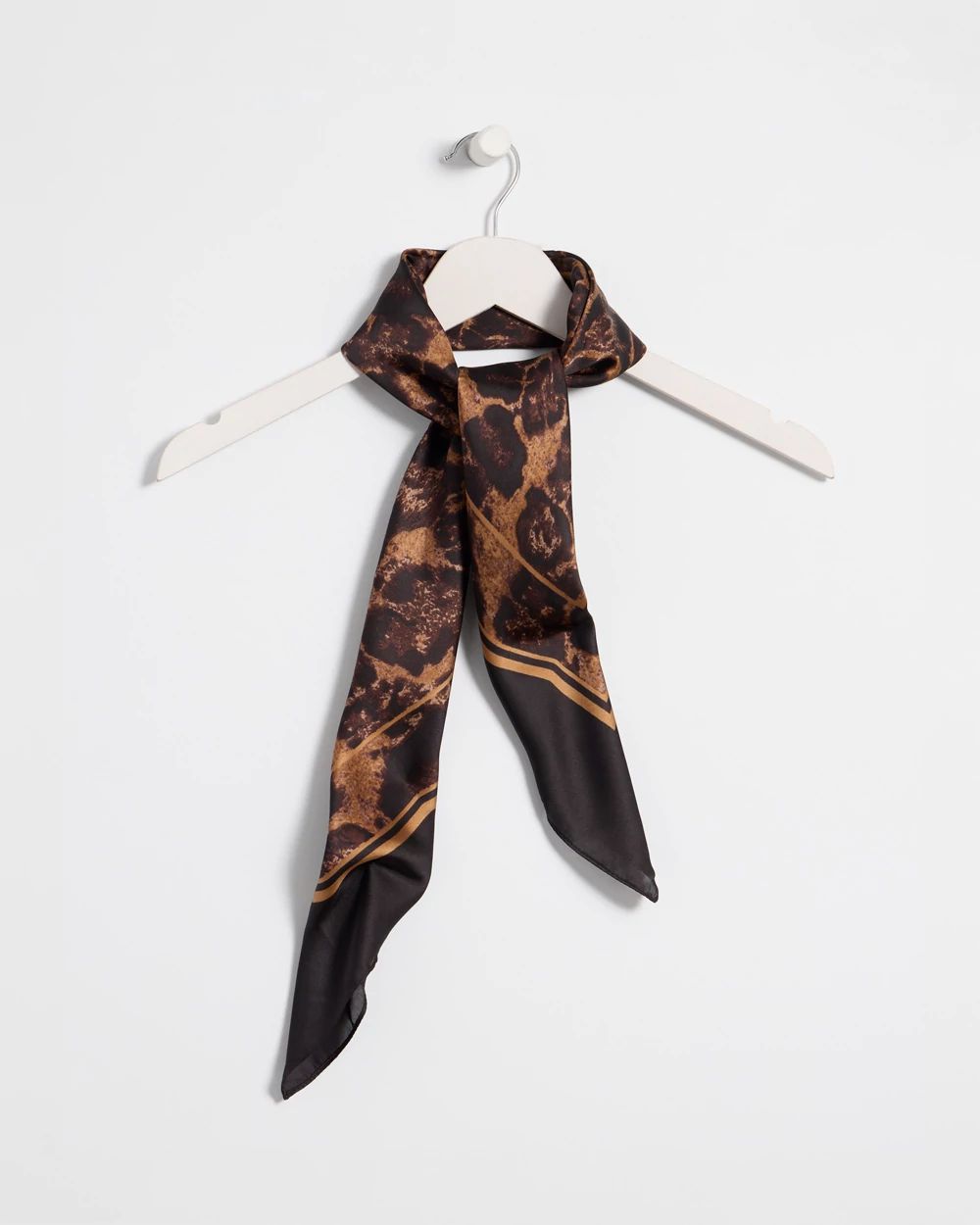 Animal Print Square Scarf click to view larger image.
