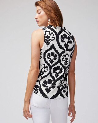 Matte Jersey Button-Front Tank