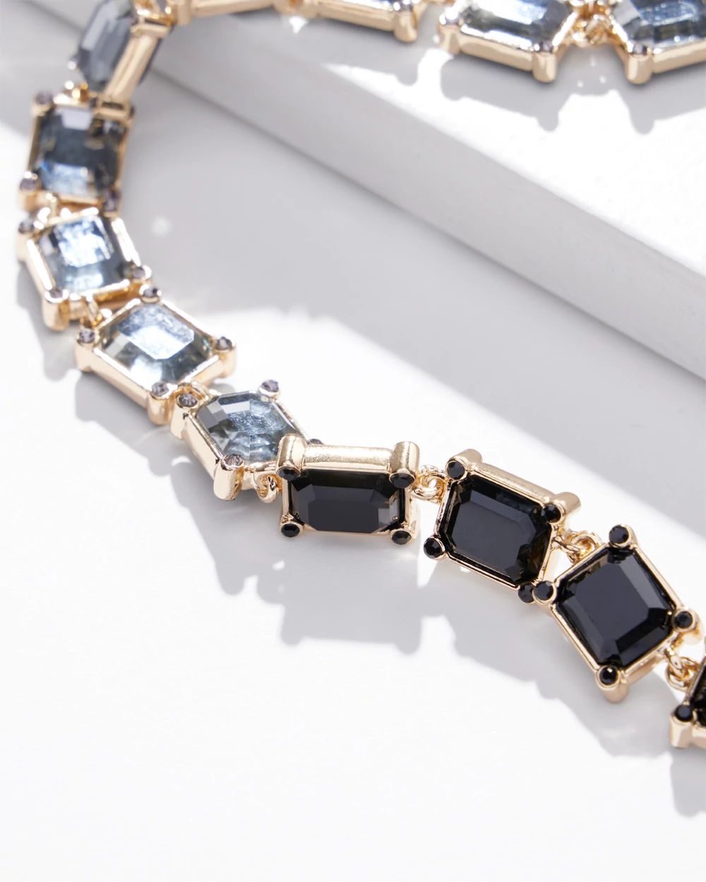Reversible Goldtone Necklace