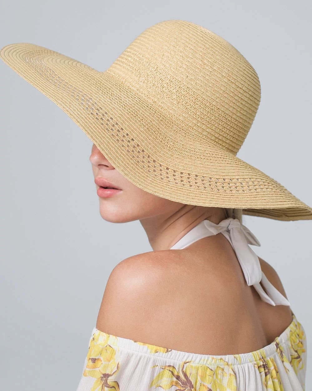 Floppy Straw Hat