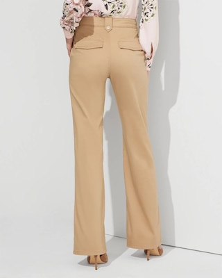 Outlet WHBM Extra High Rise Sateen Trousers