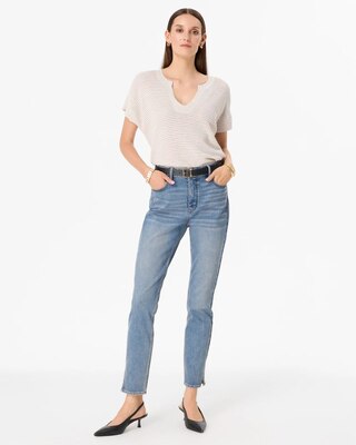 High-Rise Skinny Ankle Jean click to view larger image.