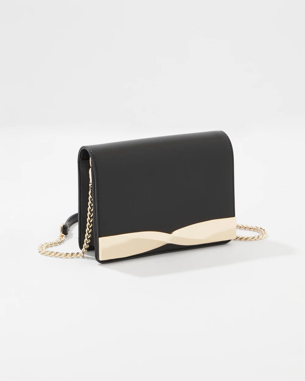 Gold Twist Clutch