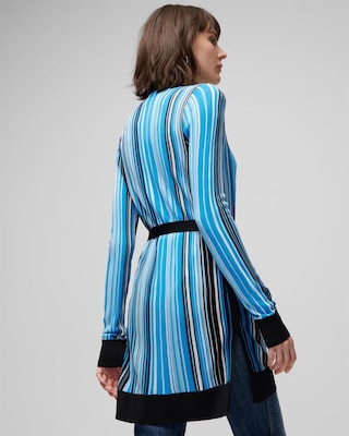 Belted Stripe Coverup click to view larger image.