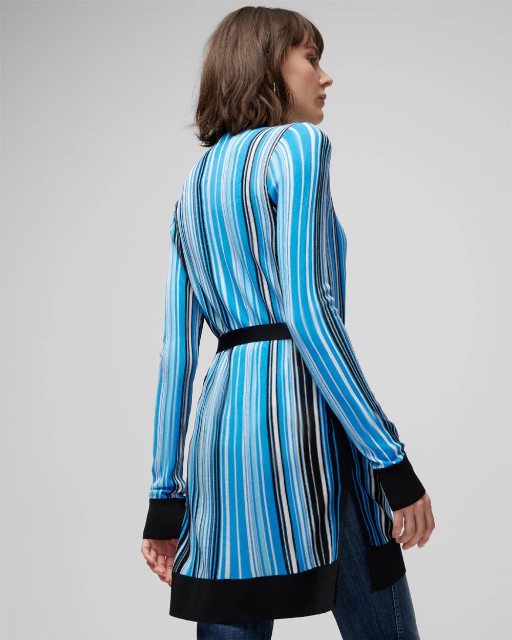 Belted Stripe Coverup