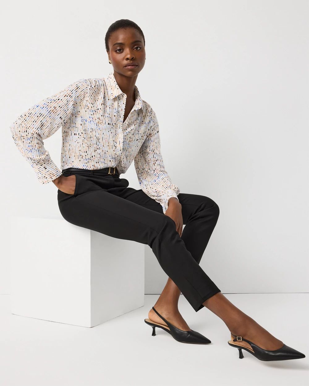 Soft Shirt with Piping