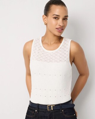 Knit Crewneck Tank