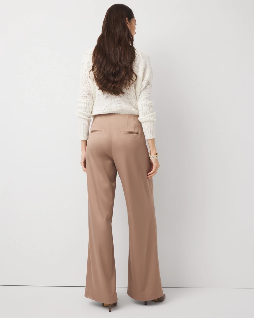Satin Wide Leg Pant