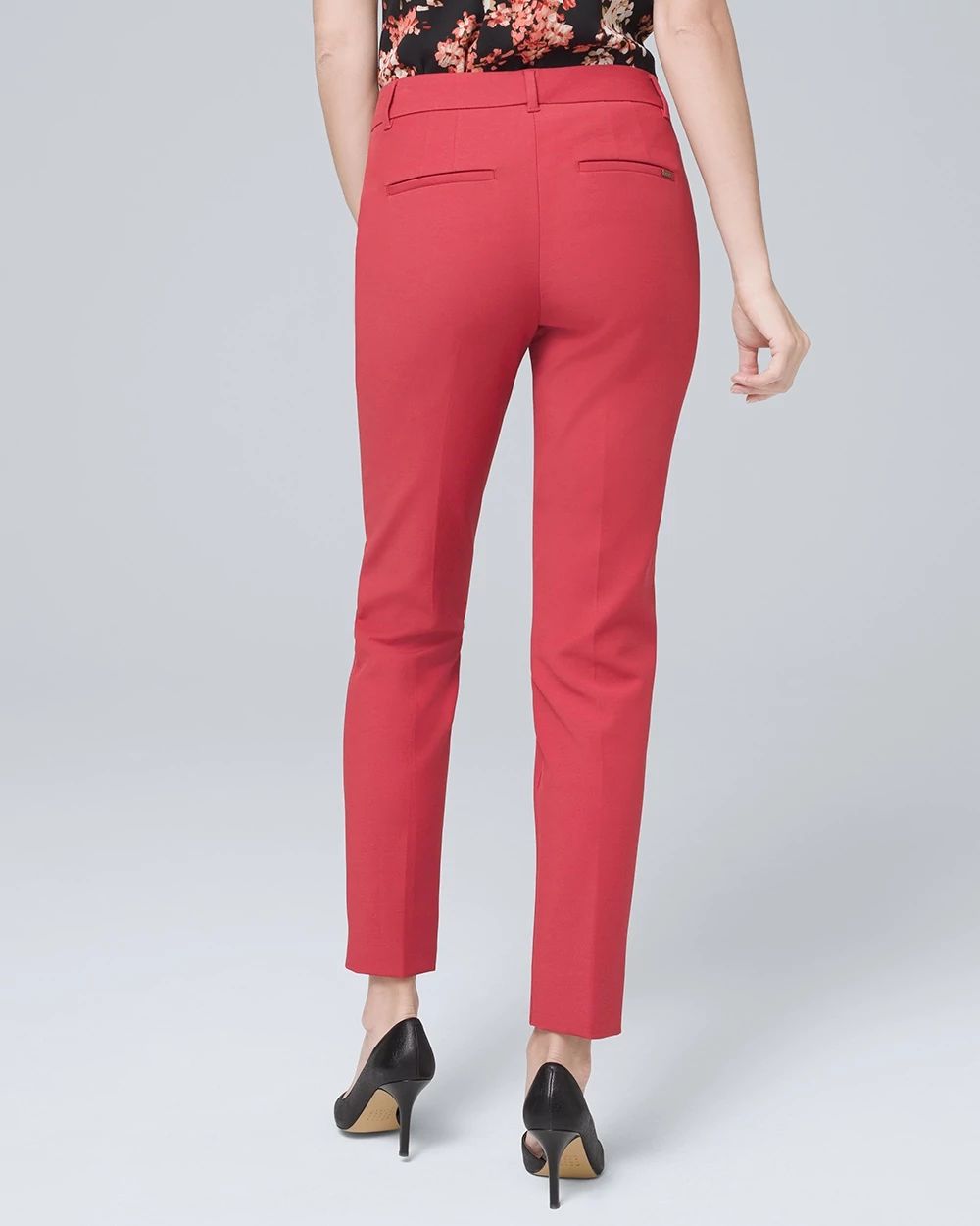 Comfort Stretch Slim Ankle Pants