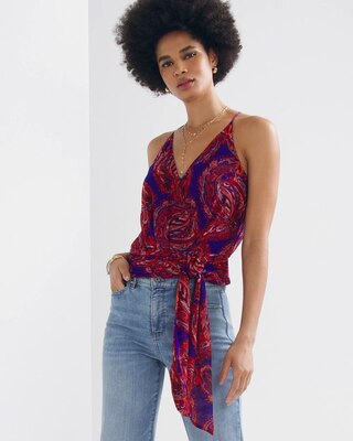 V-Neck Wrap Top