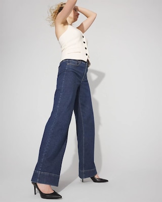 Extra High-Rise Wide-Leg Trouser Jean click to view larger image.