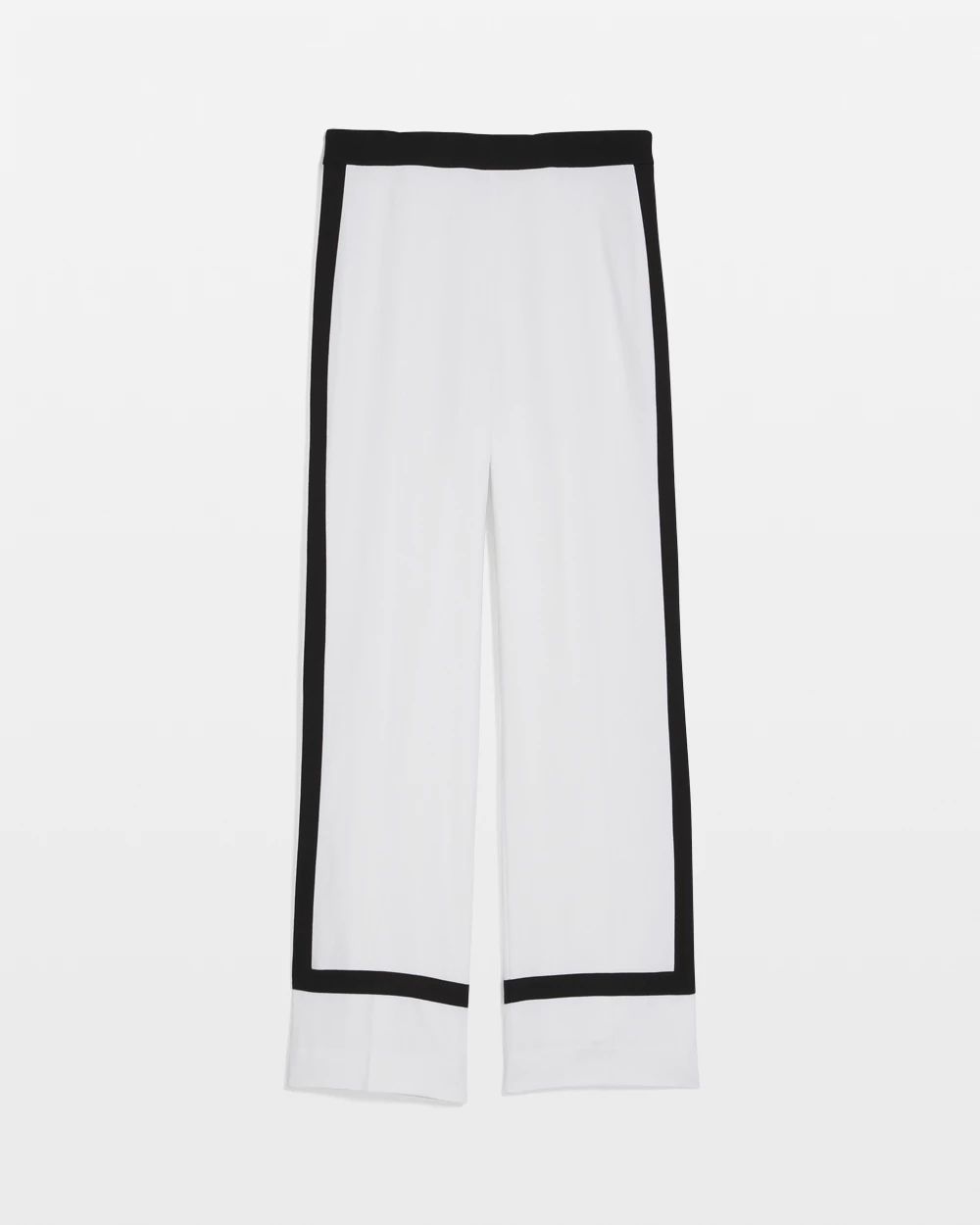 Petite Colorblocked Trouser