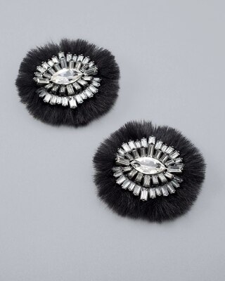 Faux Fur Jewelry Clips