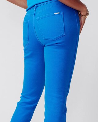 High-Rise Straight Jeans