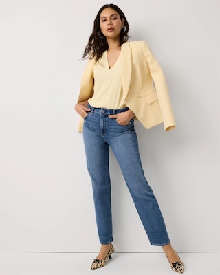 Extra High-Rise Straight Jean