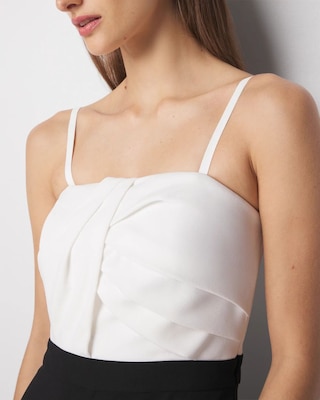 Strapless Draped Jumpsuit click to view larger image.