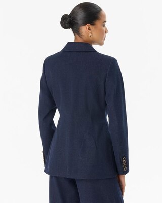 Petite Denim-Look Blazer click to view larger image.
