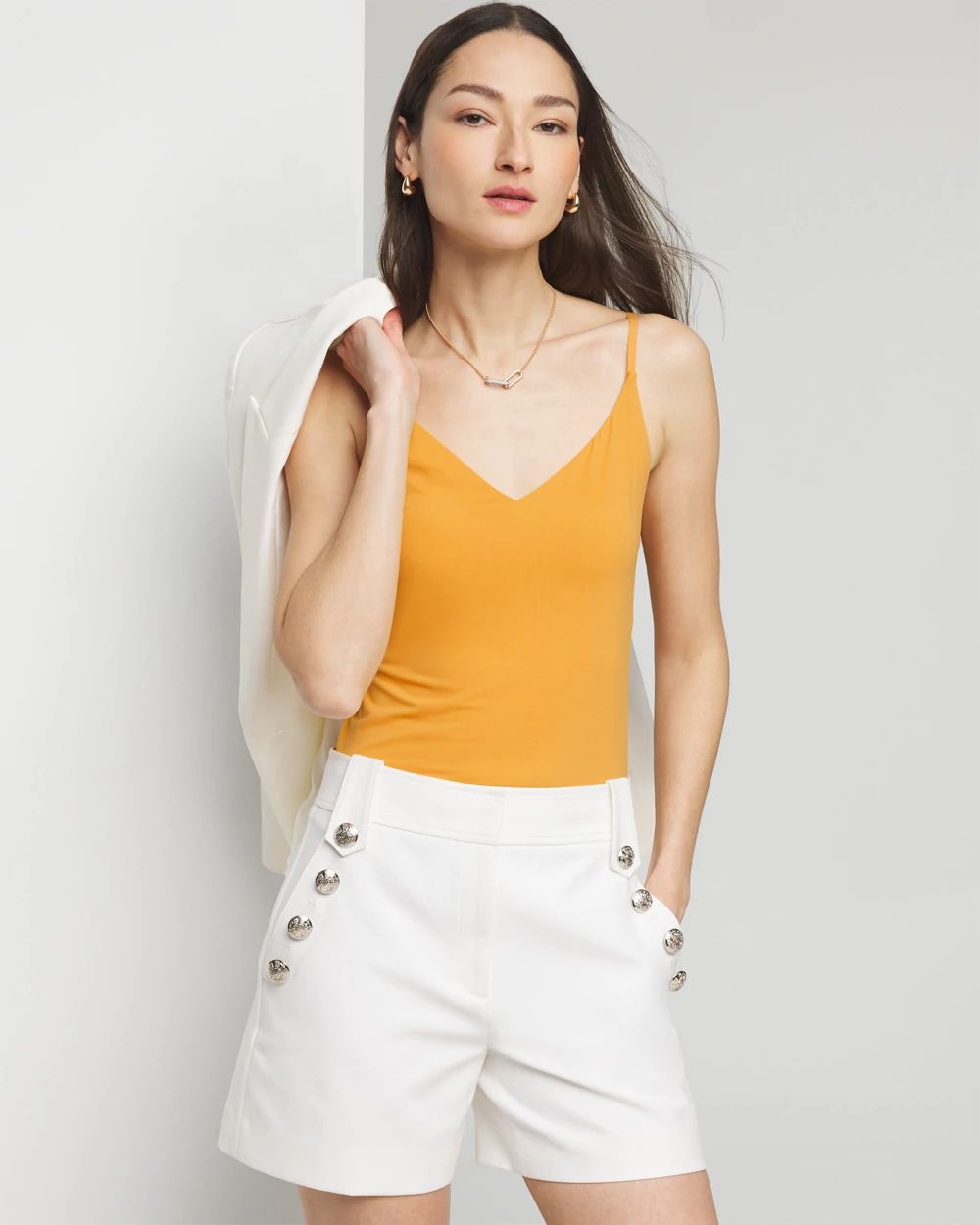 WHBM FORME™ All Ways Stretch V-Neck Cami