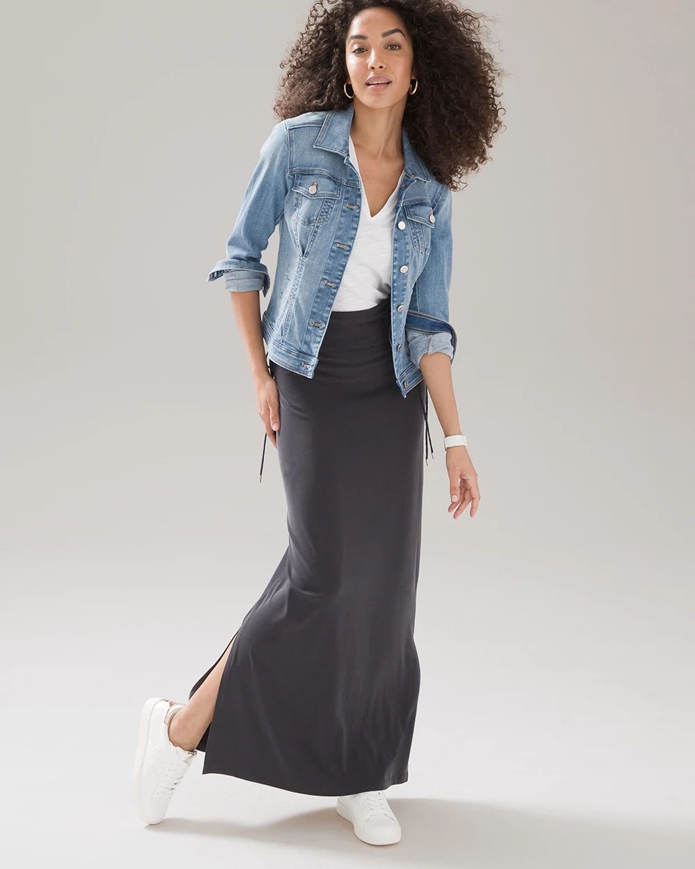 Convertible maxi skirt dress hot sale