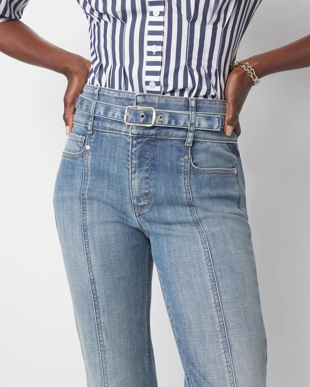 Petite Extra High-Rise Everyday Soft Denim Jean click to view larger image.