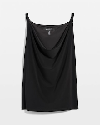 Petite Drape Neck Tank click to view larger image.