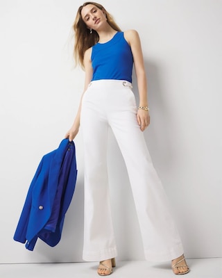 WHBM FORME™ Ribbed Stretch Layered Tank click to view larger image.