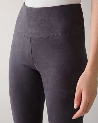 Vegan Suede WHBM® Runway Legging