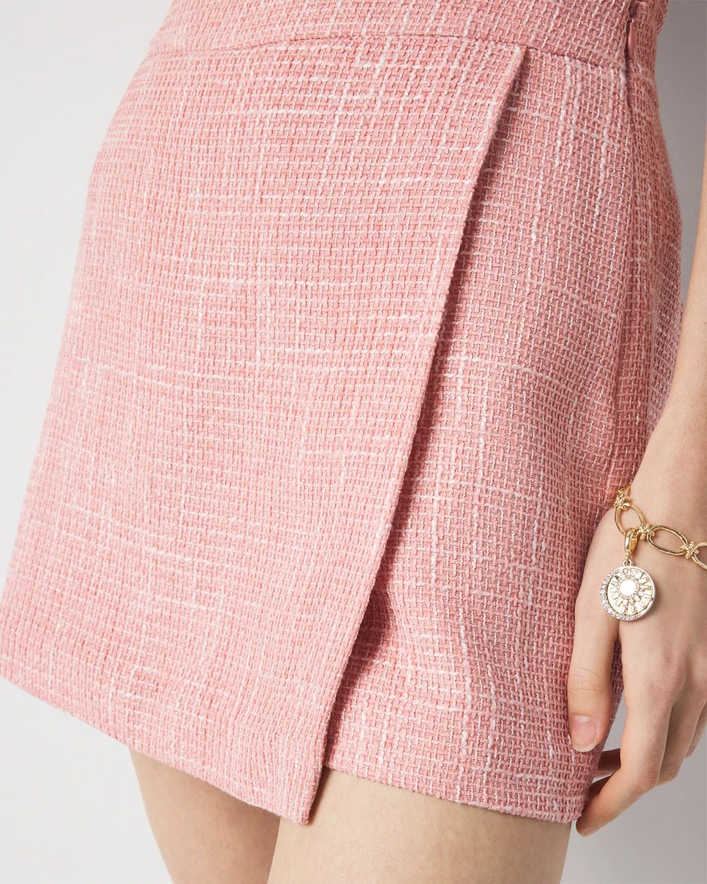 Tweed Skort