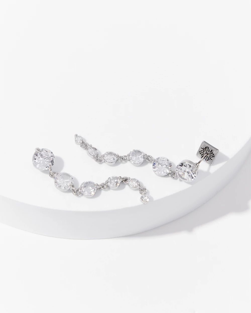 Crystal Linear Earrings