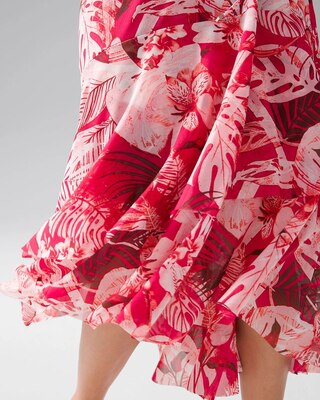 Mesh Wrap Skirt