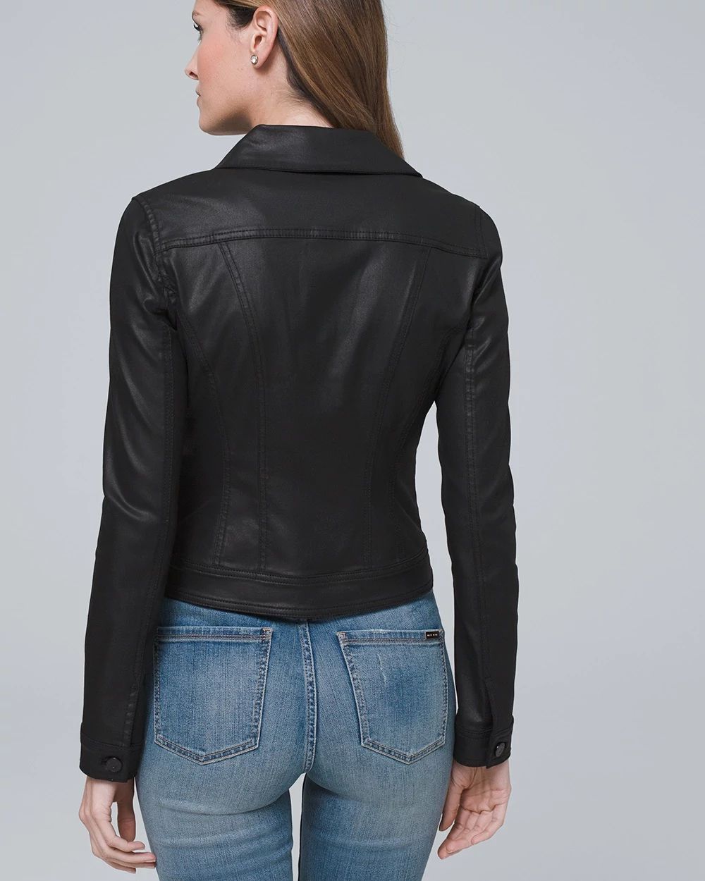Coated Denim Jacket