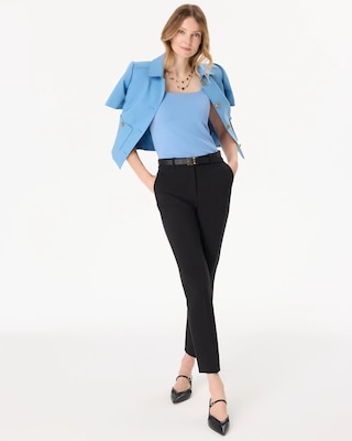 WHBM FORME™ All Ways Stretch Square Neck Top click to view larger image.