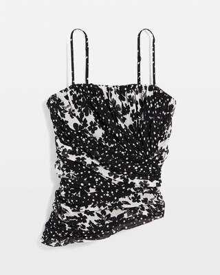 Draped Chiffon Bustier click to view larger image.