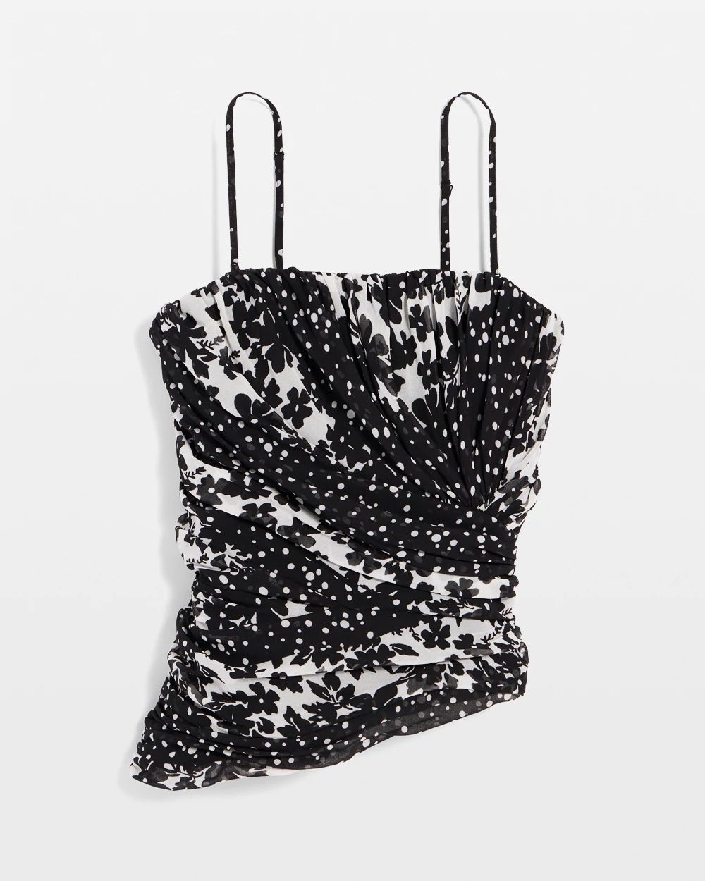 Draped Chiffon Bustier click to view larger image.