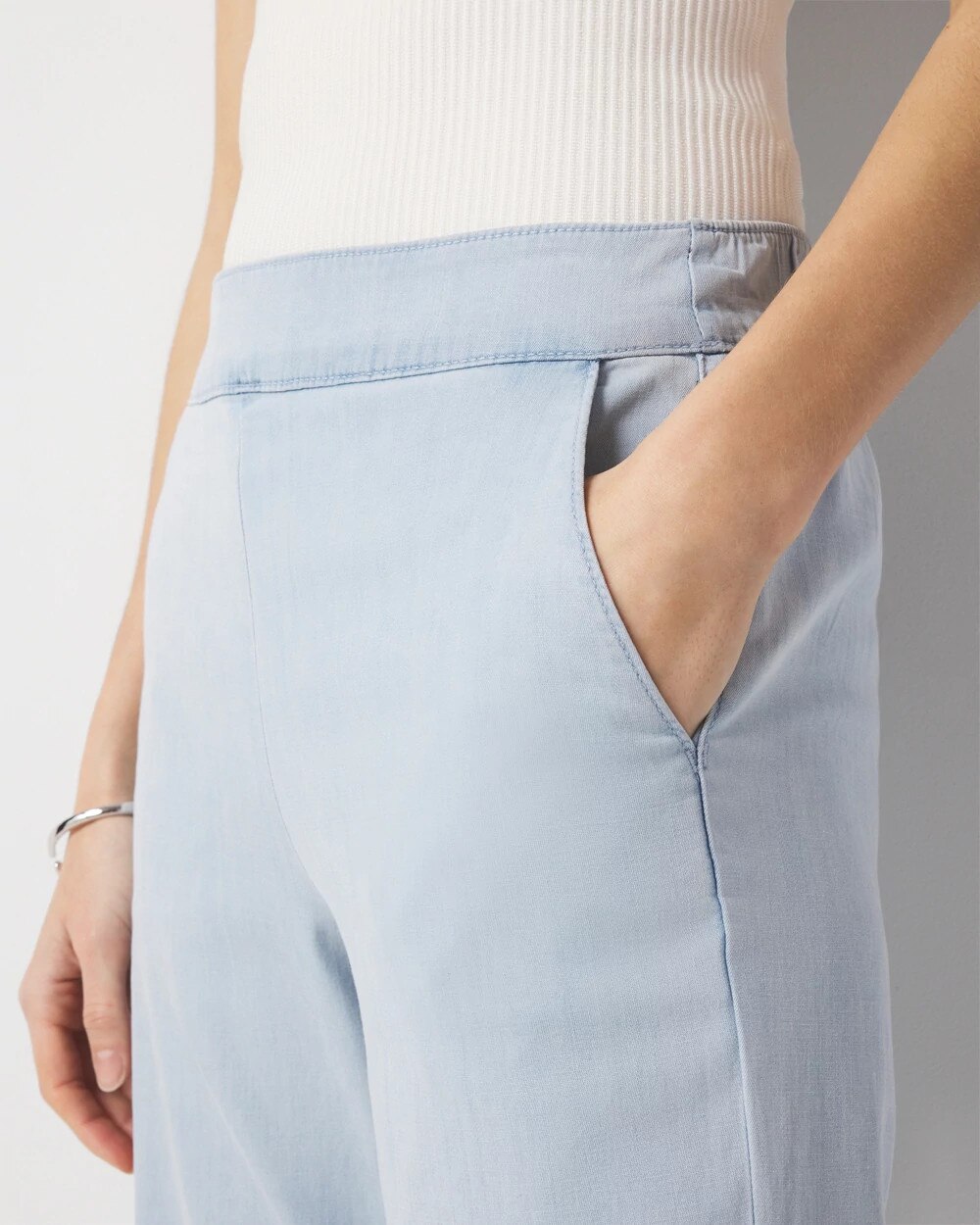 High-Rise Pull-On Wide Leg Jean - image 3