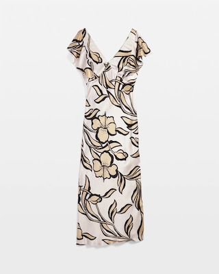 Satin Slip Maxi Dress click to view larger image.