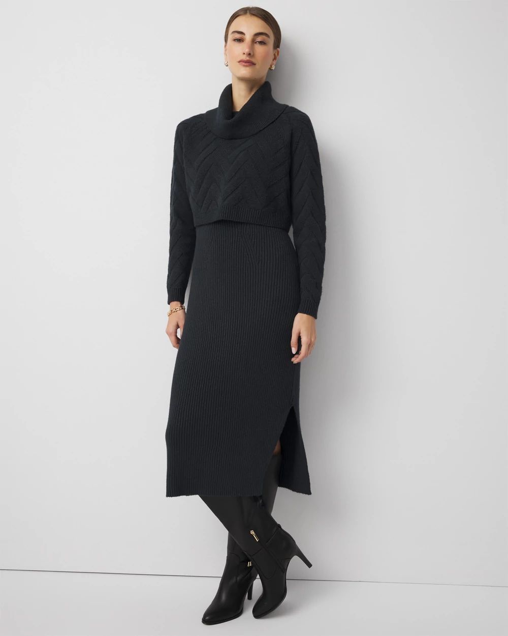 Convertible Sweater Dress