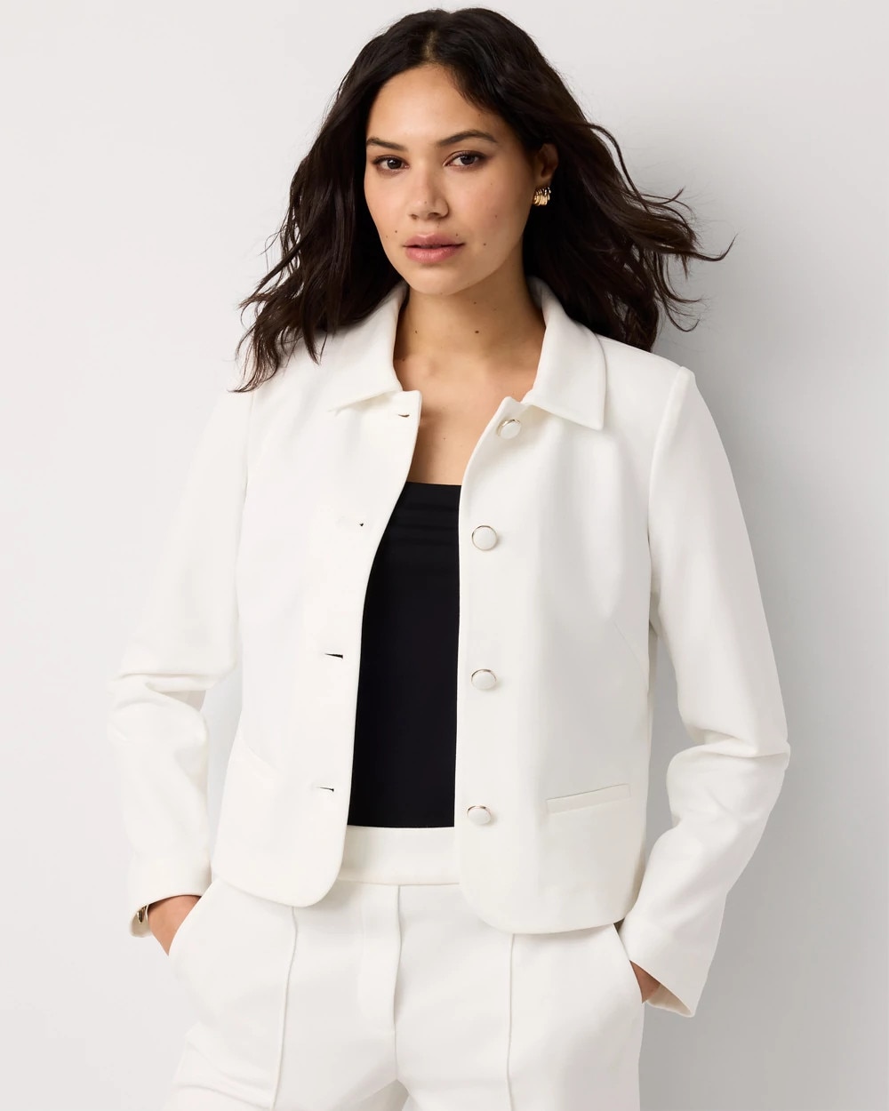 Cropped Jacket - image 1