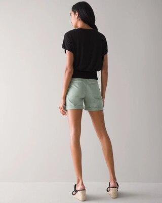 Smocked Hem Tee
