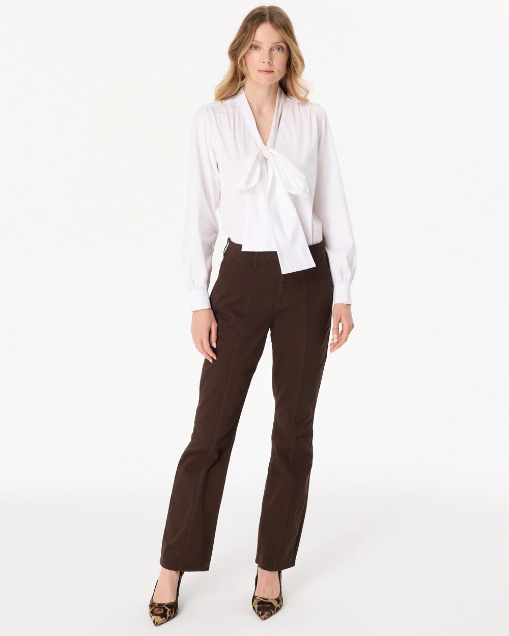 Pret Seamed High-Rise Bootcut Pant