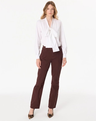 Pret Seamed High-Rise Bootcut Jean