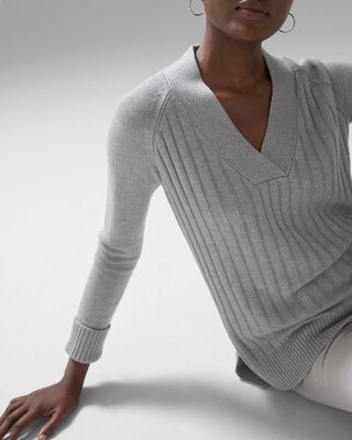 Long Sleeve Ribbed Tunic