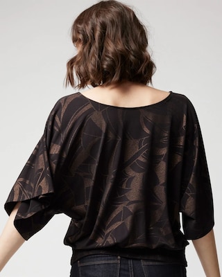 Matte Jersey Kimono Top