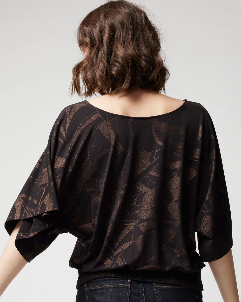 Matte Jersey Kimono Top