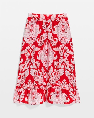 Tiered Midi Skirt click to view larger image.